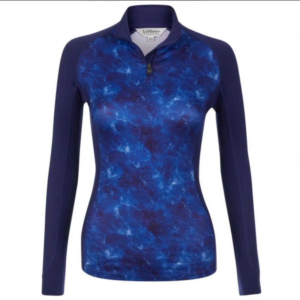 EUC- LeMieux® ‘Glace’ Base Layer Half Zip Top